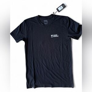 Mons Royale Black Short Sleeve Men's Tee